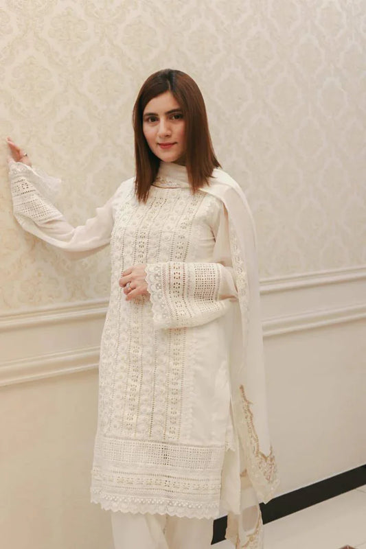 KHAADI 4PC EMBROIDERED LAWN